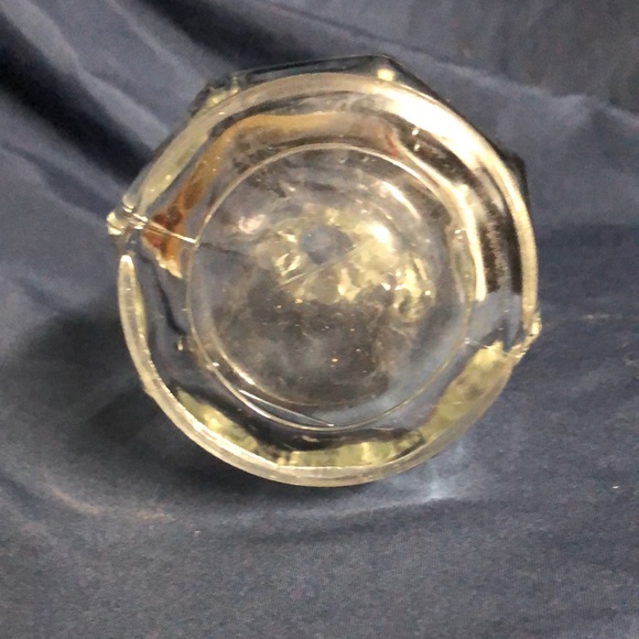 Vintage nice glass cruet with stopper for oil or vinegar at the table 7” tall - Picture 6 of 9